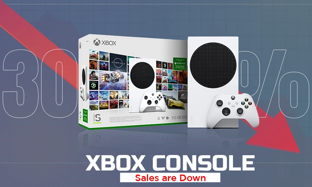 Xbox sales down