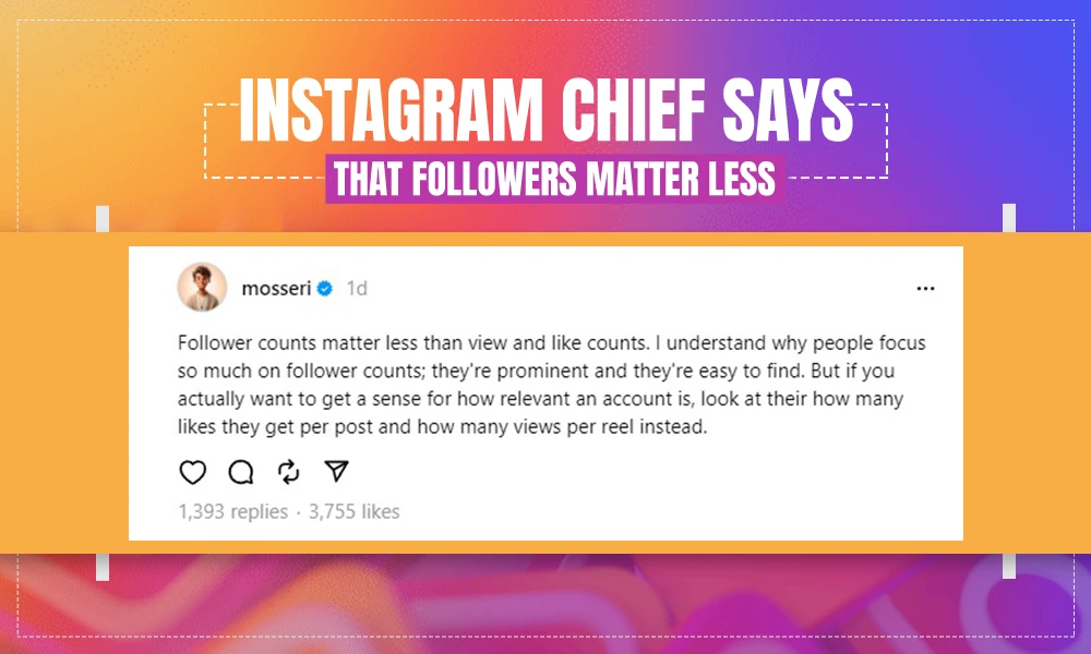 instagram chief says