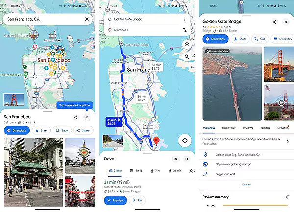 Google Map Redesign