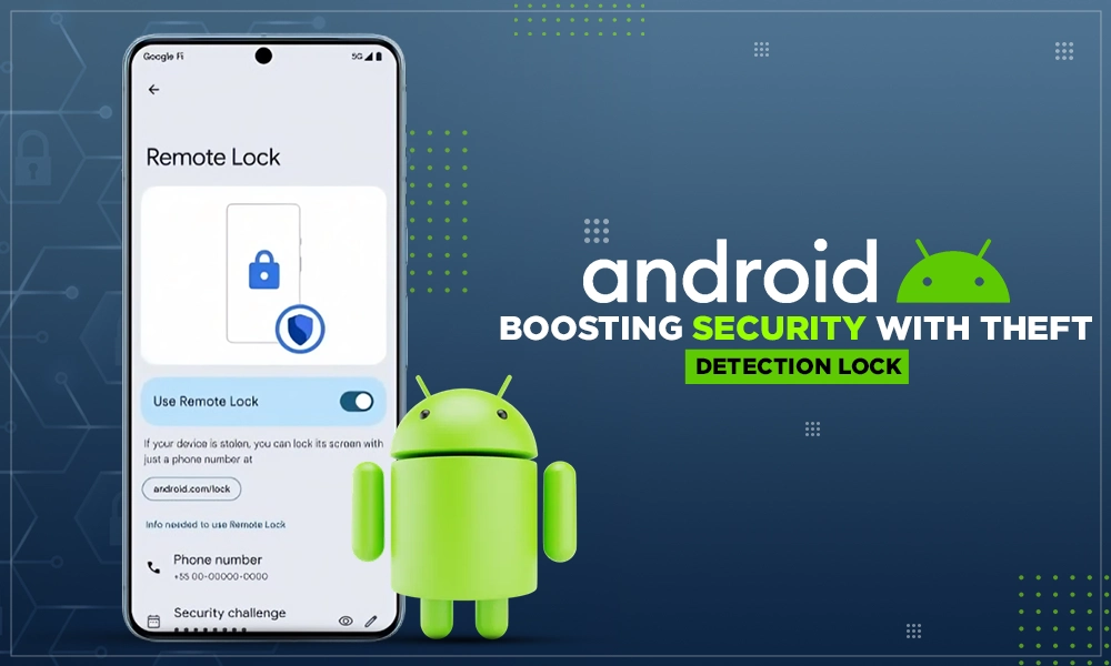 android boosting security with theft detection lock