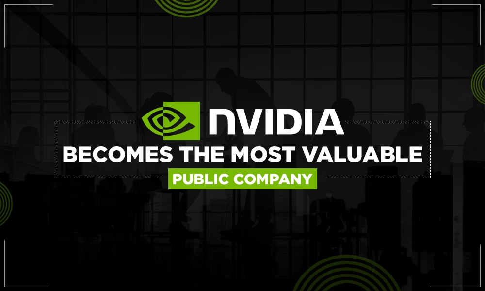 nvidia becomes the most valuable public company