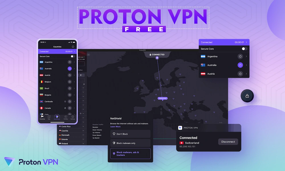 proton vpn is now free to use
