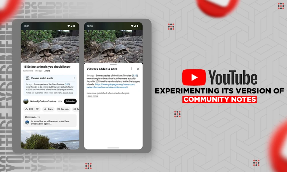 youtube experimenting its version of community notes