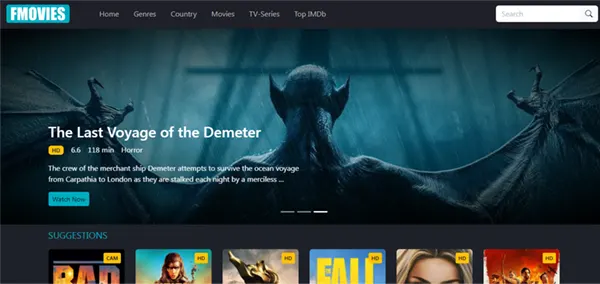 FMovies Interface