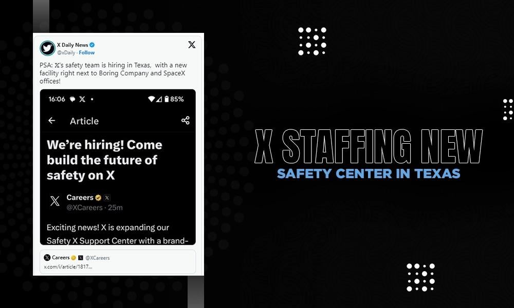 x staffing new safety center in texas