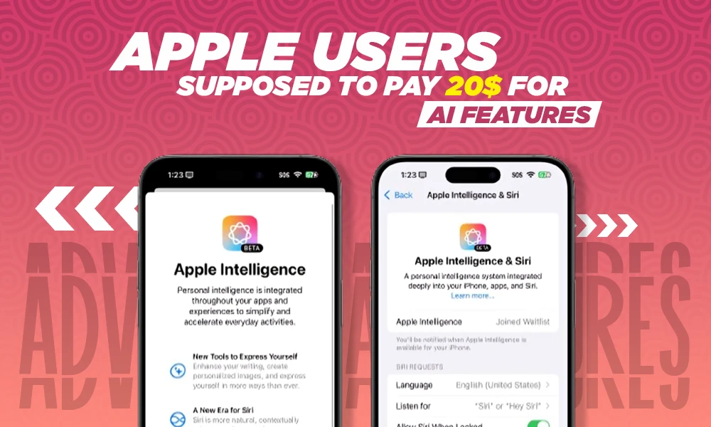 apple users supposed to pay 20 for ai features