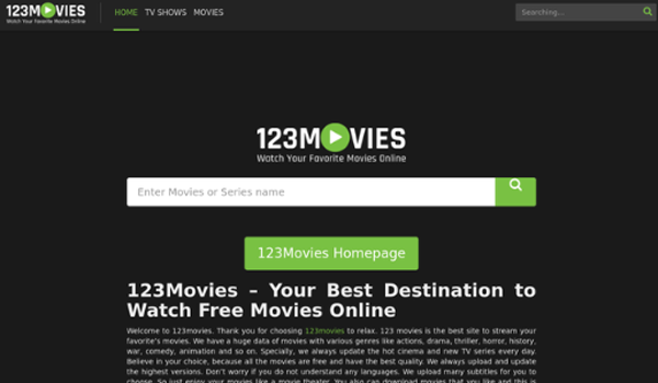 123movies home page