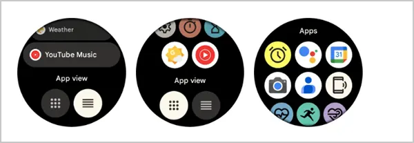 New App Drawer to Pixel Smartwatches