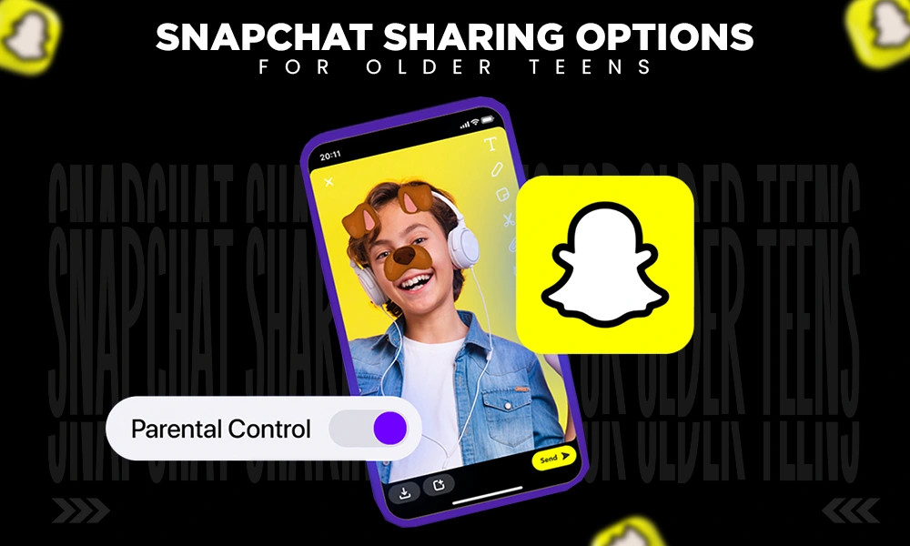 snapchat sharing options