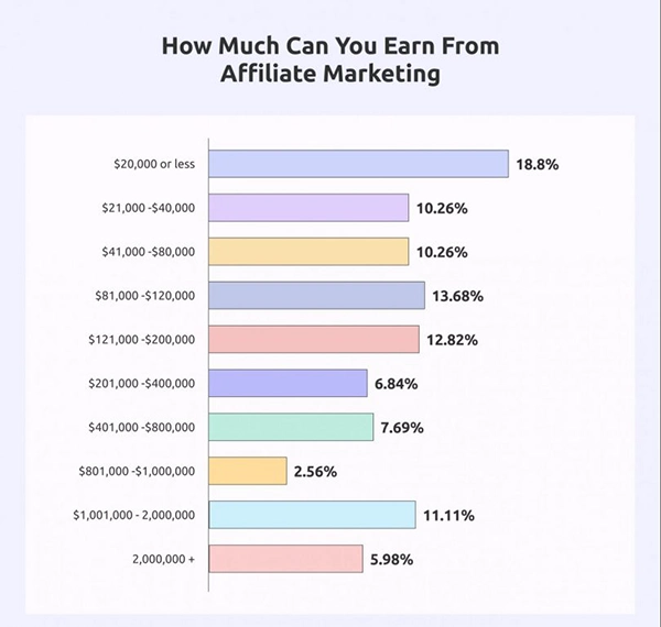 How Much You Can Earn From Affiliate Marketing