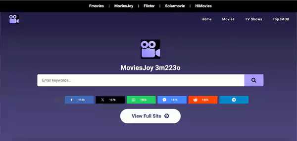 MoviesJoy homepage