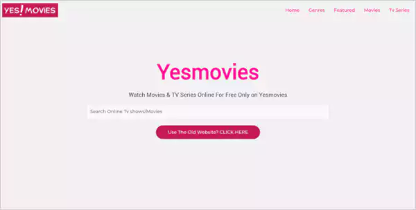 YesMovies sites