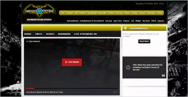 Batmanstream Homepage