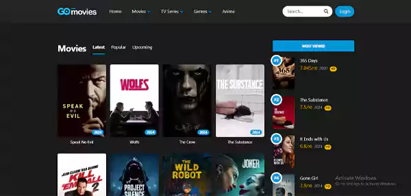 GoMovies Free Movie Platform