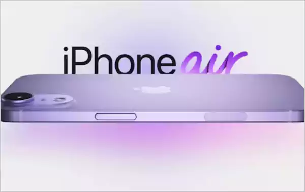 iPhone Air model by Apple