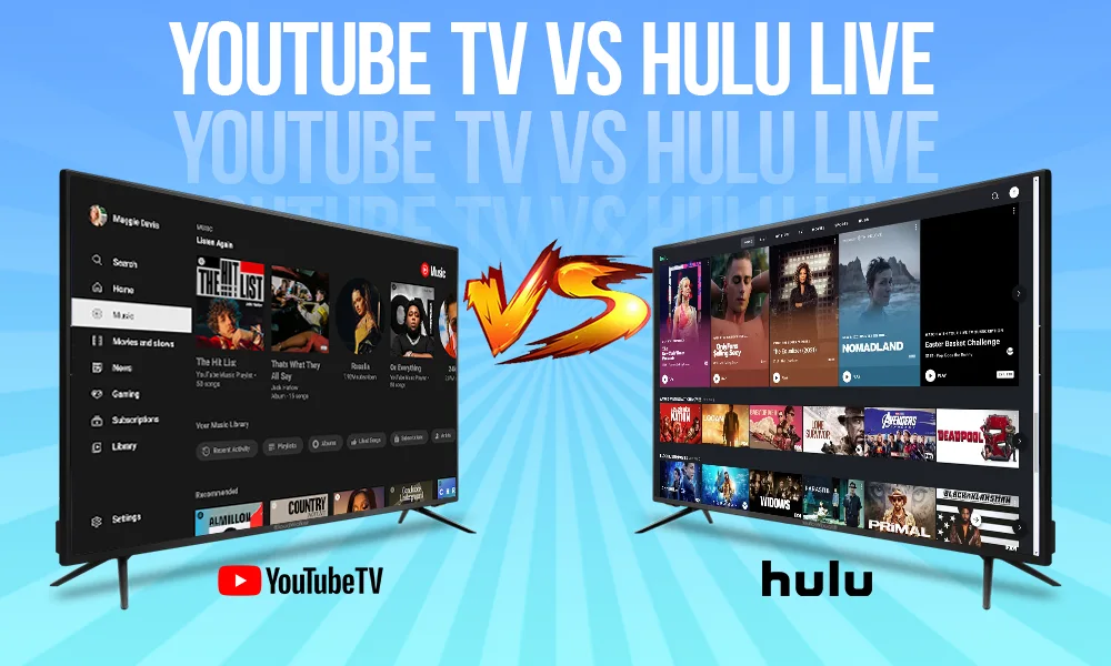 youtube tv vs hulu live